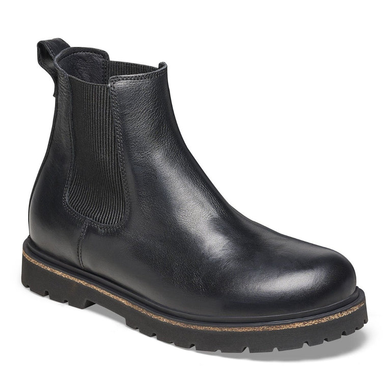 Birkenstock Black Highwood Slip On Men's Leather Shoes R1025764