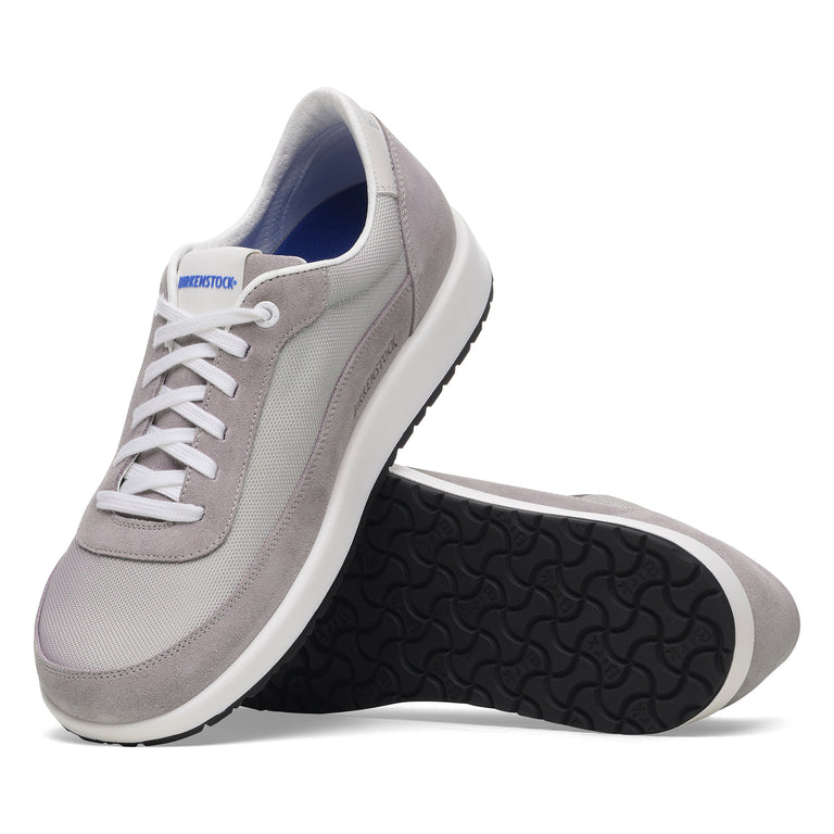 Birkenstock Whale Gray/Stone Coin Honnef City Men's Leather-Textile Men's Sneakers R1029629
