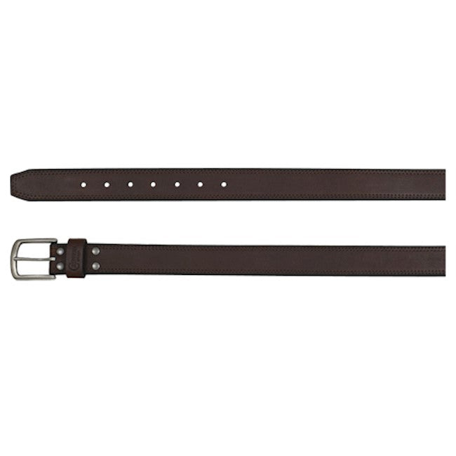 Chippewa Brown Leather Double Row Edge Stich Men's Belt 22224BE-4