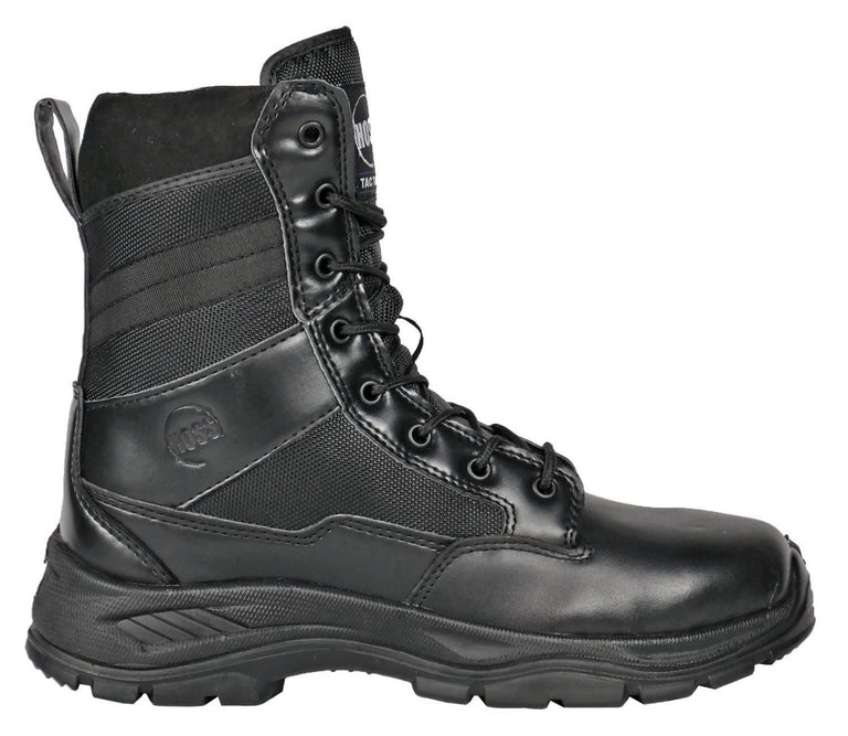 Hoss Blkbuf Watchman Men's 8 inch Soft Toe Work Boots 80180