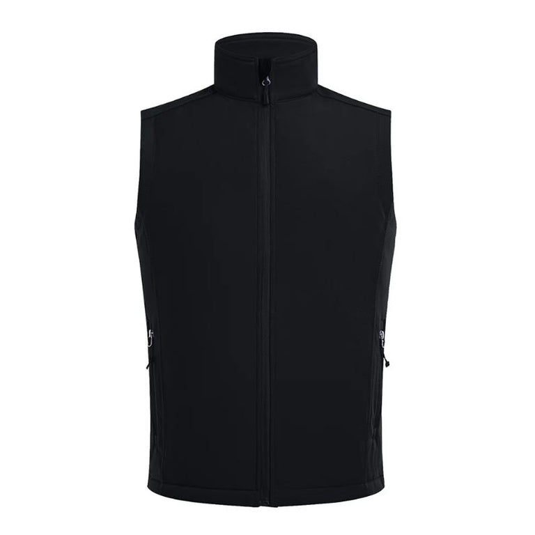 Lee Hanton International Black Core Shell Men's Vest MV154-BLK