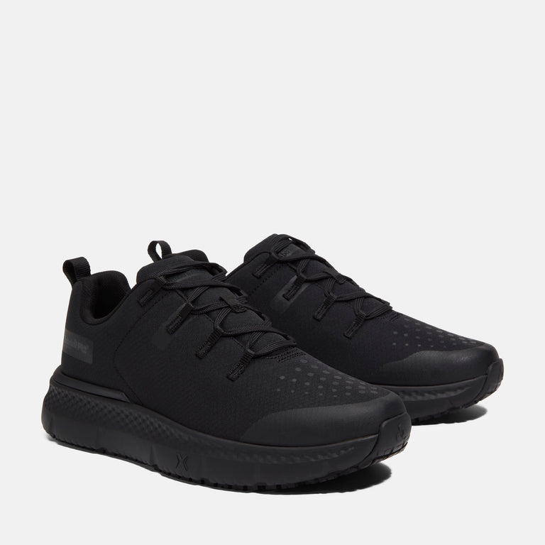 Timberland Pro Black Ripstop Power Shift Slip Resistant Athletic Low Men's Work Shoes A67GQ