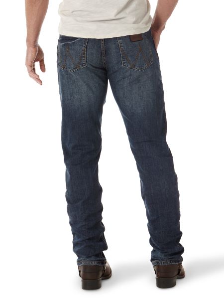 Wrangler Bozeman Retro Slim Fit Men's Straight Leg Jeans WLT88BZ